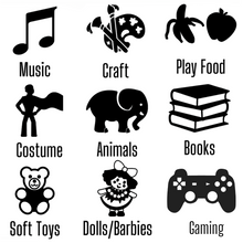 Load image into Gallery viewer, Kids Toy Storage Label & Image