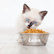 Load image into Gallery viewer, Personalised Pet Bowl Decals for Dogs and Cats - Custom Vinyl Stickers