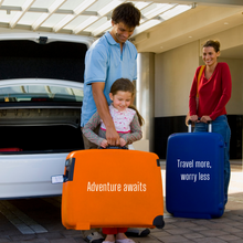 Load image into Gallery viewer, Personalised Suitcase Decals - Custom Vinyl Stickers for Travellers & Kids