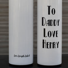 Load image into Gallery viewer, Personalised Water Bottle Decals - Custom Vinyl Stickers for Hydration On-the-Go