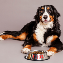 Load image into Gallery viewer, Personalised Pet Bowl Decals for Dogs and Cats - Custom Vinyl Stickers