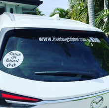 Load image into Gallery viewer, Adorable Car Decals for Babies, Children, Grandkids and Pets