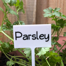 Load image into Gallery viewer, Herb & Plant Labels - Indoor or Outdoor Herb Name Labels