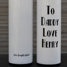 Load image into Gallery viewer, Personalised Water Bottle Decals - Custom Vinyl Stickers for Hydration On-the-Go
