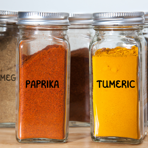 Herb and Spice Jar Decals/Labels - Organise Your Kitchen with Style and Functionality